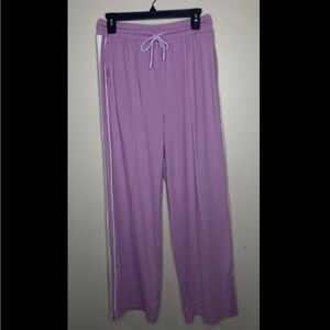 Paper Moon Lavender Lounge Pants with Drawstring M